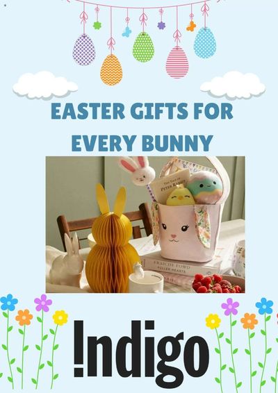 Chapters Indigo catalogue in Brockville | EASTER GIFTS FOR EVERY BUNNY | 2024-02-26 - 2024-04-01