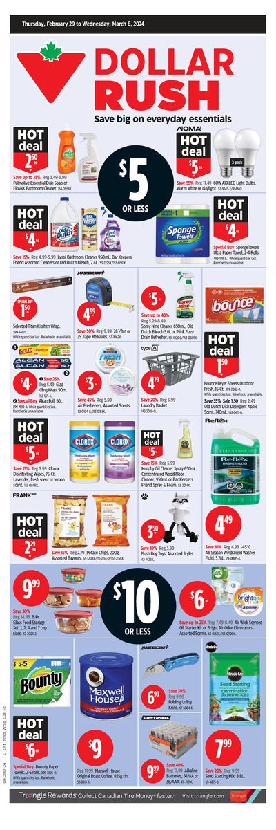 Canadian Tire catalogue in Marystown | Canadian Tire weekly flyer | 2024-02-29 - 2024-03-06