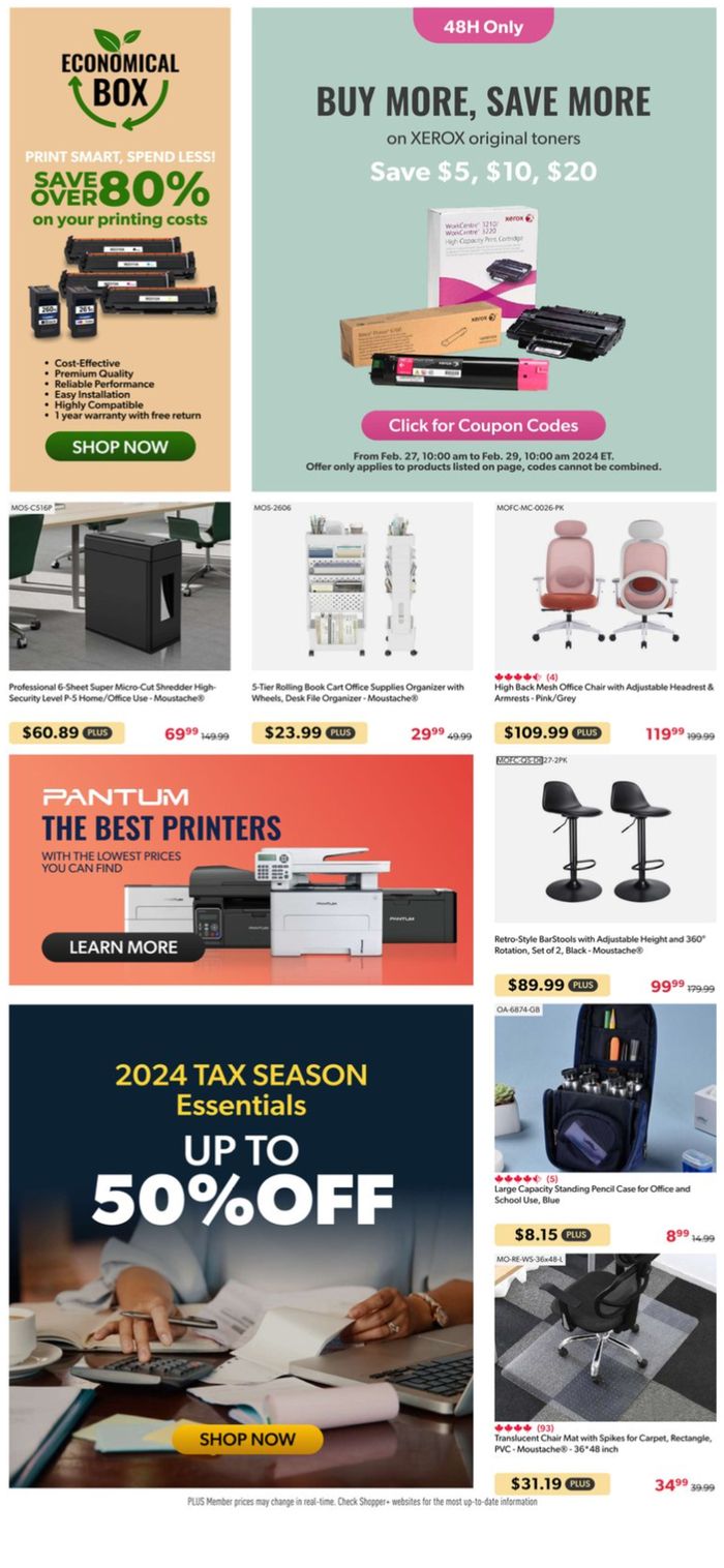 123Ink catalogue | Tax Season Flyer | 2024-02-28 - 2024-03-05