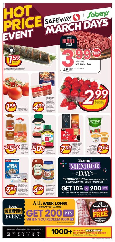Sobeys catalogue in Cold Lake | Sobeys Weekly ad | 2024-02-29 - 2024-03-06