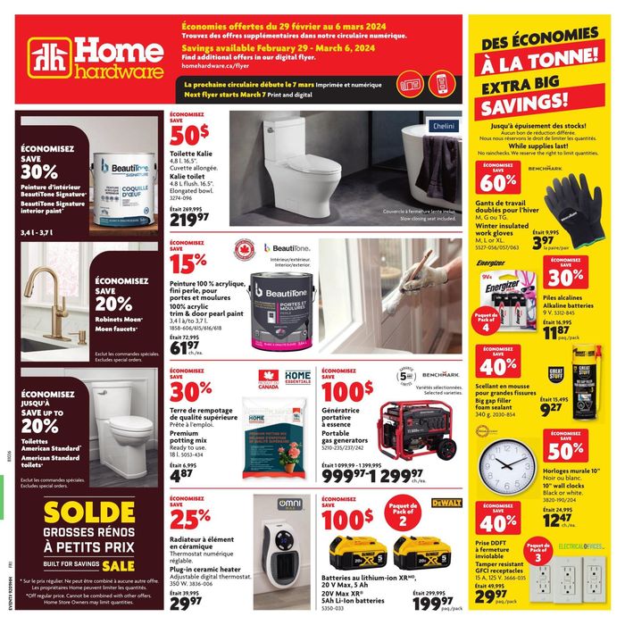 Home Hardware catalogue in Vancouver | Home Hardware weekly flyer | 2024-02-29 - 2024-03-06