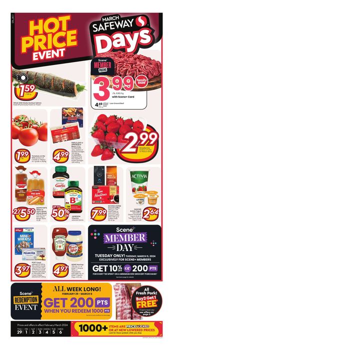 Safeway catalogue in Vancouver | Weekly Flyer | 2024-02-29 - 2024-03-06