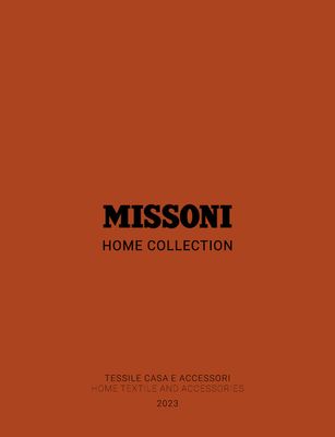 Missoni catalogue | Tessile Casa e Accessori | 2023-07-05 - 2023-12-31