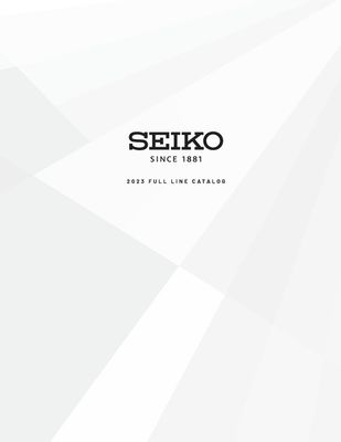 Seiko catalogue | Seiko 2023 Core Catalog | 2023-08-15 - 2024-01-15