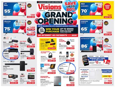 Visions Electronics catalogue in Victoria BC | Visions Electronics weeky flyer | 2023-09-02 - 2023-12-31