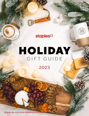 Staples catalogue | Holiday Gift Guide 2023 | 2023-10-13 - 2023-12-31