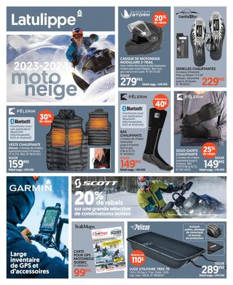 Sport offers in Quebec | Snowmobile Flyer 2023-2024 in Latulippe | 2023-11-07 - 2024-11-07