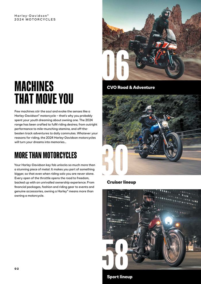 Harley Davidson catalogue in Richmond Hill | 2024 Motorcycles | 2024-02-05 - 2025-02-05