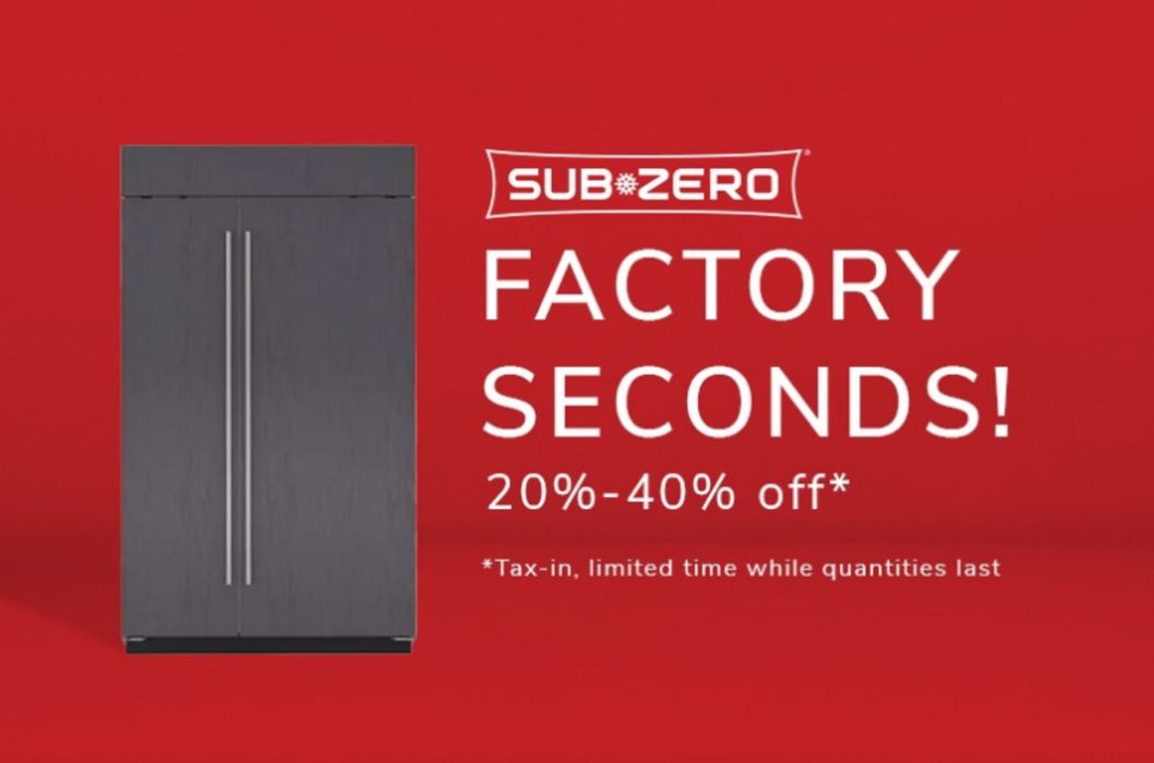 Goemans Appliances catalogue in Toronto | Factory Seconds 20-40% Off | 2024-02-29 - 2024-03-29