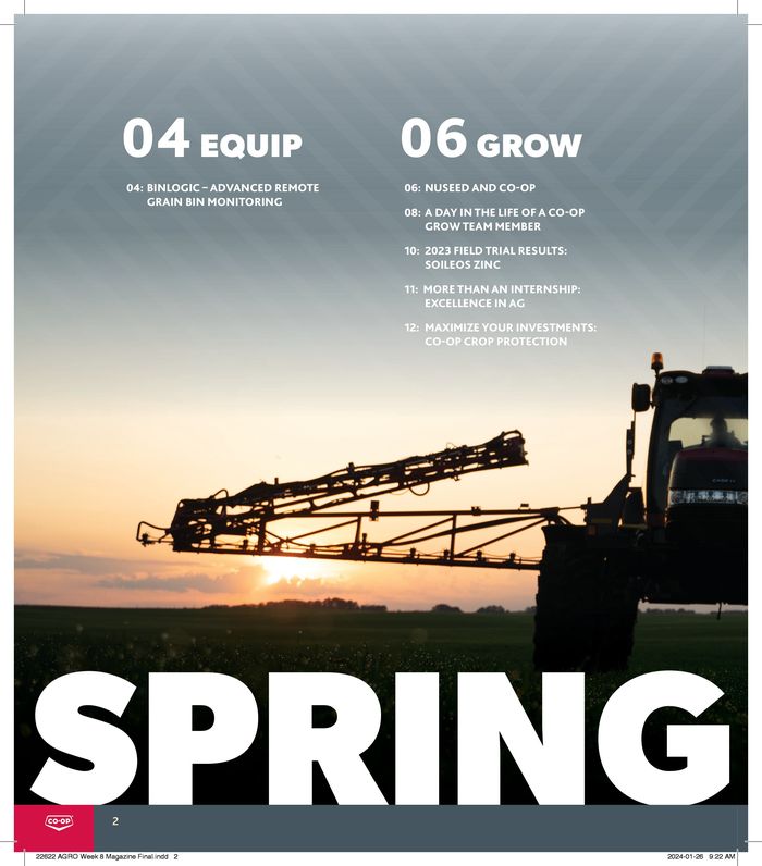 Co-op Agro catalogue in Lethbridge | 2024 Spring Agro Advisor | 2024-02-15 - 2024-05-15