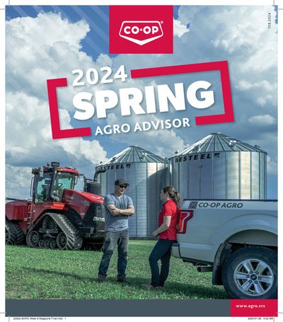 Co-op Agro catalogue in Red Deer | 2024 Spring Agro Advisor | 2024-02-15 - 2024-05-15
