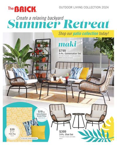 The Brick catalogue in Red Deer | Summer Retreat | 2024-03-01 - 2024-07-31