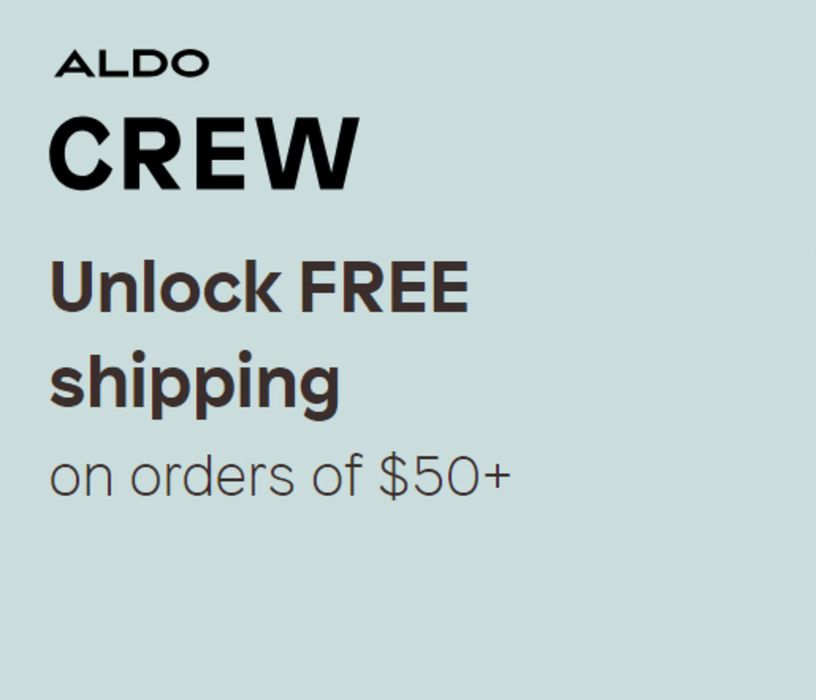 ALDO catalogue in Toronto | Free Shipping on Orders of $50+ | 2024-03-01 - 2024-03-30