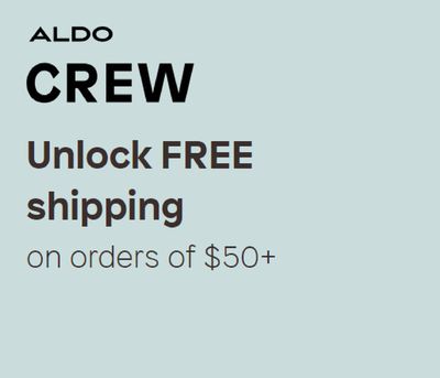 Clothing, Shoes & Accessories offers in Saskatoon | Free Shipping on Orders of $50+ in ALDO | 2024-03-01 - 2024-03-30