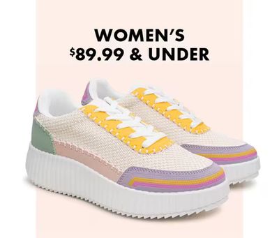Clothing, Shoes & Accessories offers in Toronto | Women's $89.99 & Under in DSW | 2024-03-01 - 2024-03-30