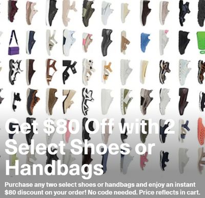 Clothing, Shoes & Accessories offers | Get $80 Off With 2 Select Shoes in ECCO | 2024-03-01 - 2024-03-30