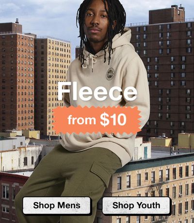 Clothing, Shoes & Accessories offers in Georgetown | Fleece From $10 in West 49 | 2024-03-04 - 2024-04-04