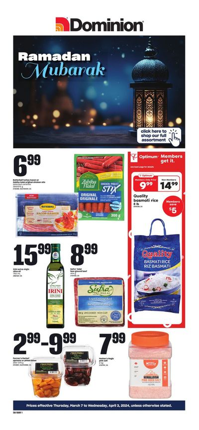 Grocery offers in St. John's | General Merchandise in Dominion | 2024-03-07 - 2024-04-03