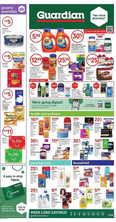Pharmacy & Beauty offers in Kenora | Week Long Savings in Guardian Pharmacy | 2024-03-08 - 2024-03-28