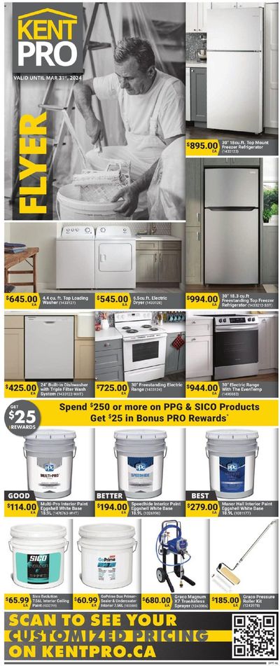Kent catalogue in Tracadie-Sheila | Kent Pro Flyer | 2024-03-04 - 2024-03-31