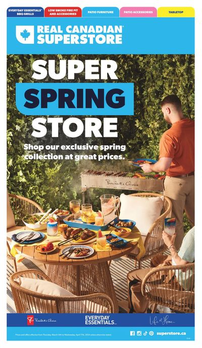 Real Canadian Superstore catalogue in Red Deer | General Merchandise | 2024-03-14 - 2024-04-17