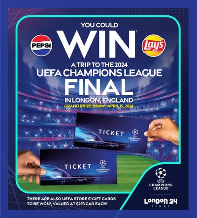 Grocery offers in Sept-Îles | YOU COULD WIN A TRIP TO THE 2024 UEFA CHAMPIONS LEAGUE FINAL in Couche-Tard | 2024-03-13 - 2024-04-29