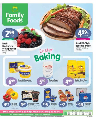 Family Foods catalogue | Easter Baking | 2024-03-14 - 2024-03-28