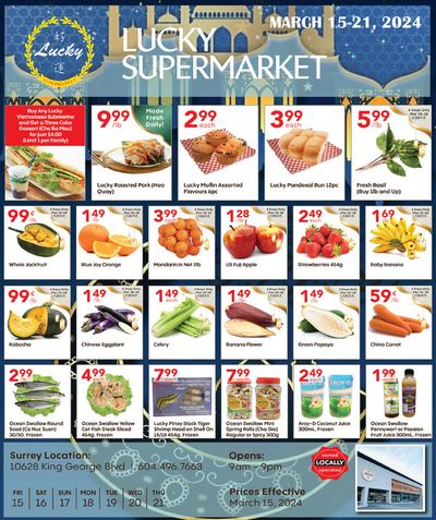 Lucky Supermarket catalogue in Edmonton | Ramadan 2024 | 2024-03-16 - 2024-03-30