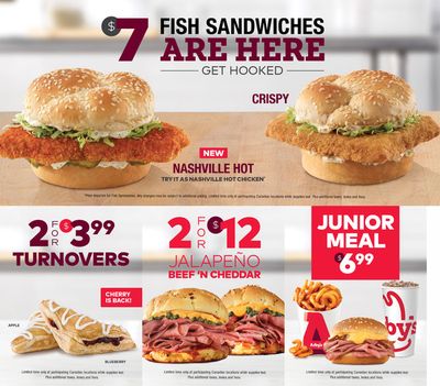 Restaurants offers in Niagara Falls | Special Offers in Arbys | 2024-03-18 - 2024-04-01