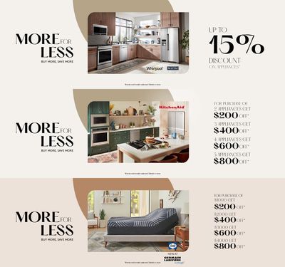 Home & Furniture offers in Saint-Jean-sur-Richelieu | Buy More Save More in Germain Larivière | 2024-03-18 - 2024-04-01