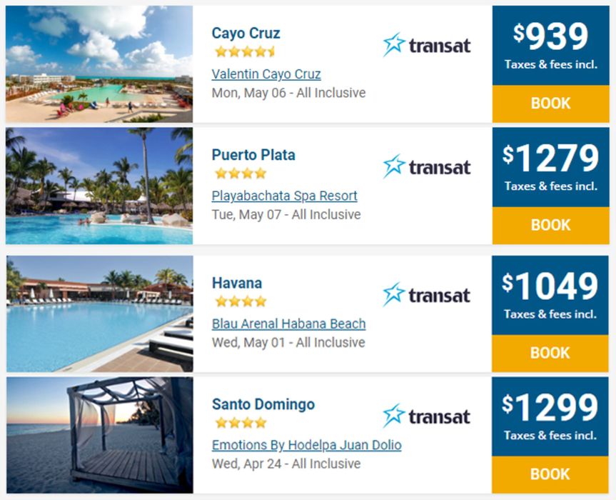 Marlin Travel catalogue in Toronto | Package Vacation Deals | 2024-03-18 - 2024-05-07
