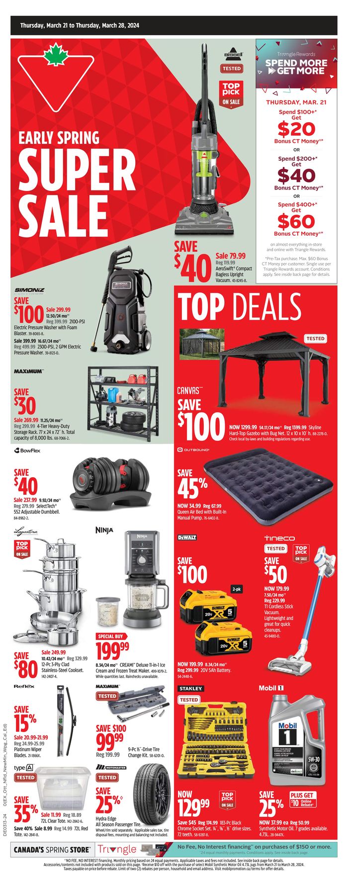 Canadian Tire catalogue in Sault Ste. Marie | Canadian Tire weekly flyer | 2024-03-21 - 2024-03-28