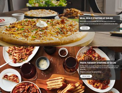 Restaurants offers in North Bay | Meal Deals Starting At $19.99 in Boston Pizza | 2024-03-20 - 2024-04-03