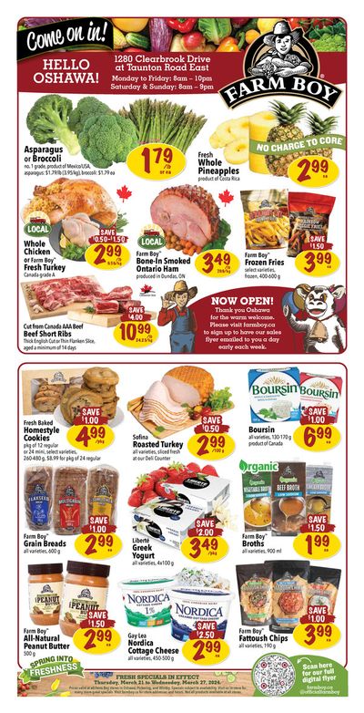 Grocery offers in Ottawa | Spring Into Freshness in Farm Boy | 2024-03-21 - 2024-04-04