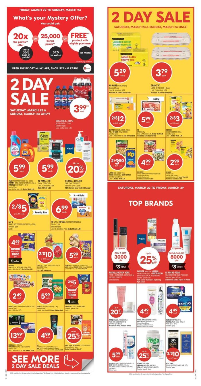 Shoppers Drug Mart catalogue in Dawson Creek | Shoppers Drug Mart Weekly ad | 2024-03-23 - 2024-03-29