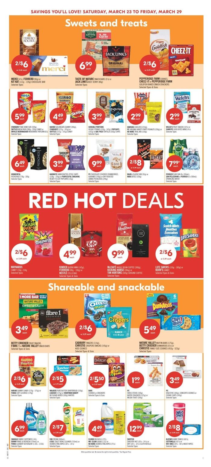Shoppers Drug Mart catalogue in Brooks | Shoppers Drug Mart Weekly ad | 2024-03-23 - 2024-03-29