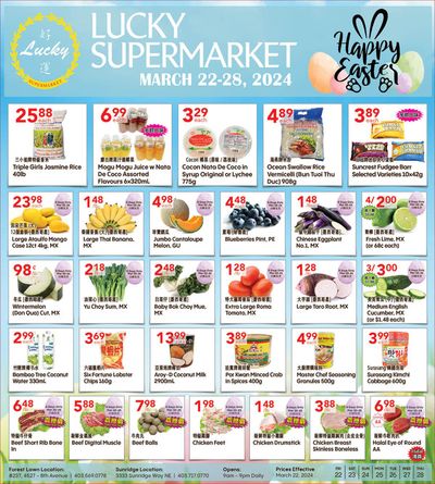 Lucky Supermarket catalogue in Edmonton | Lucky Supermarket weekly flyer | 2024-03-22 - 2024-04-05