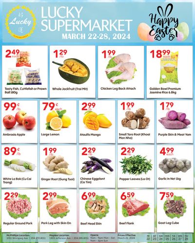 Lucky Supermarket catalogue in Edmonton | Lucky Supermarket Specials | 2024-03-22 - 2024-04-05