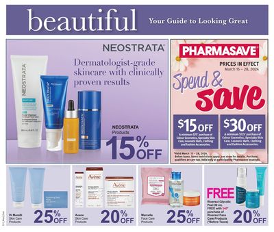 Pharmasave catalogue in Vancouver | Pharmasave weekly flyer | 2024-03-15 - 2024-03-28