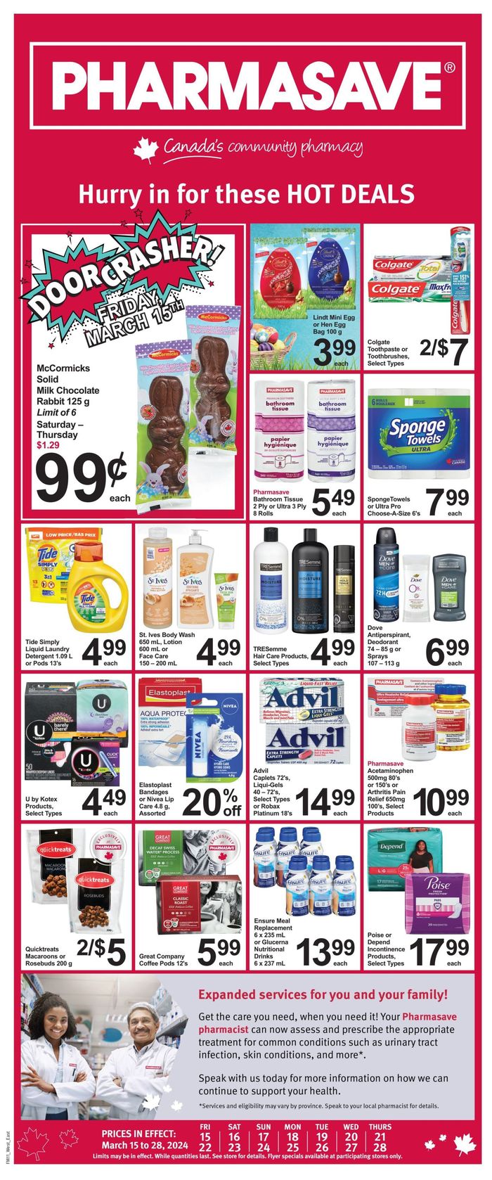 Pharmasave catalogue in Milton | Pharmasave weekly flyer | 2024-03-15 - 2024-03-28