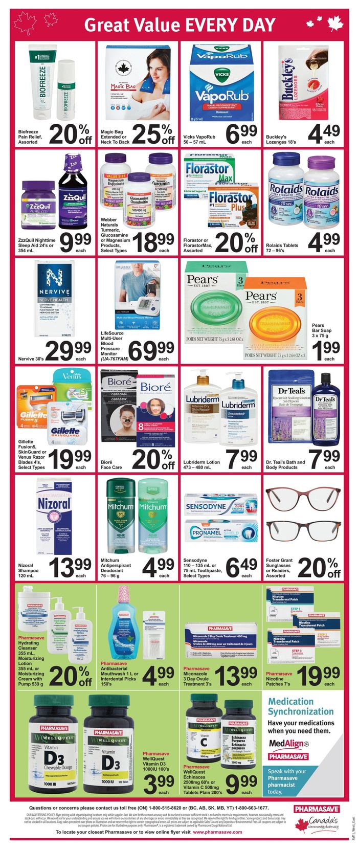 Pharmasave catalogue in Ottawa | Pharmasave weekly flyer | 2024-03-15 - 2024-03-28
