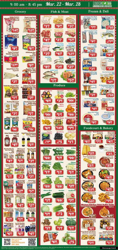 Nations Fresh Foods catalogue in Toronto | Weekly special Nations Fresh Foods | 2024-03-22 - 2024-04-05