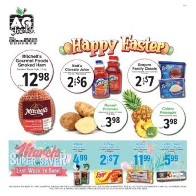 Grocery offers in Invermere | AG Foods weekly flyer in AG Foods | 2024-03-23 - 2024-04-06
