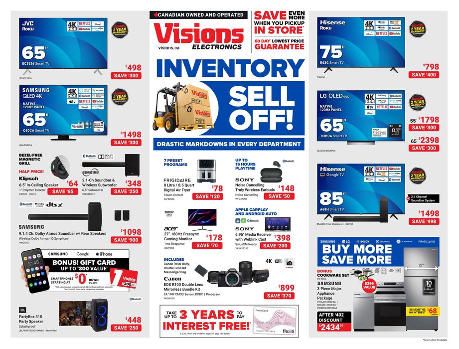 Visions Electronics catalogue in Winnipeg | Flyer | 2024-03-22 - 2024-03-28