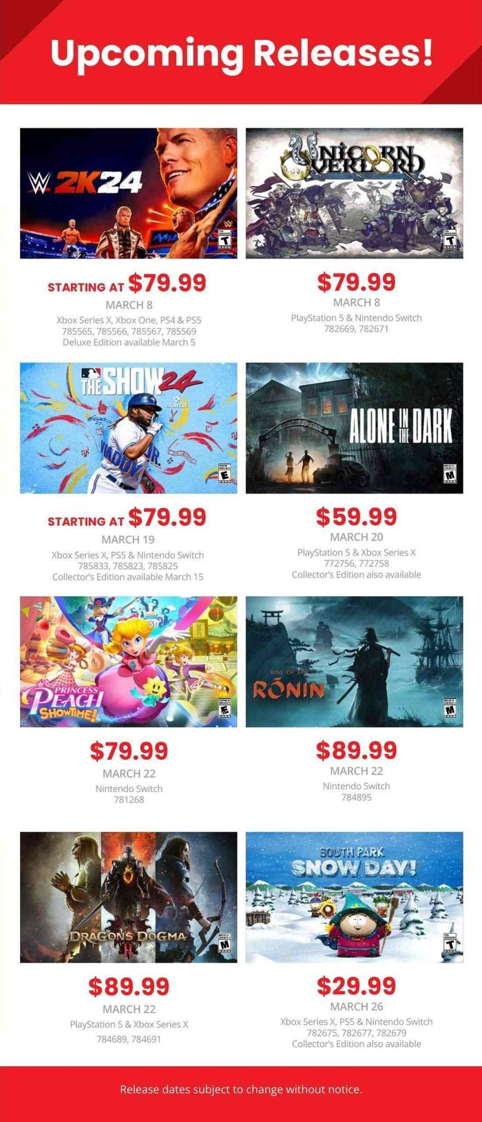 Game Stop catalogue in Montreal | Game Stop Weekly ad | 2024-03-04 - 2024-04-07
