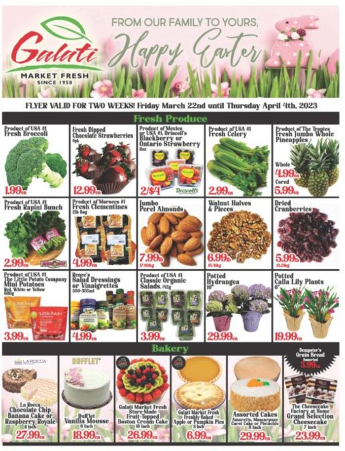 Galati Market Fresh catalogue | Spring into Savings | 2024-03-25 - 2024-04-04
