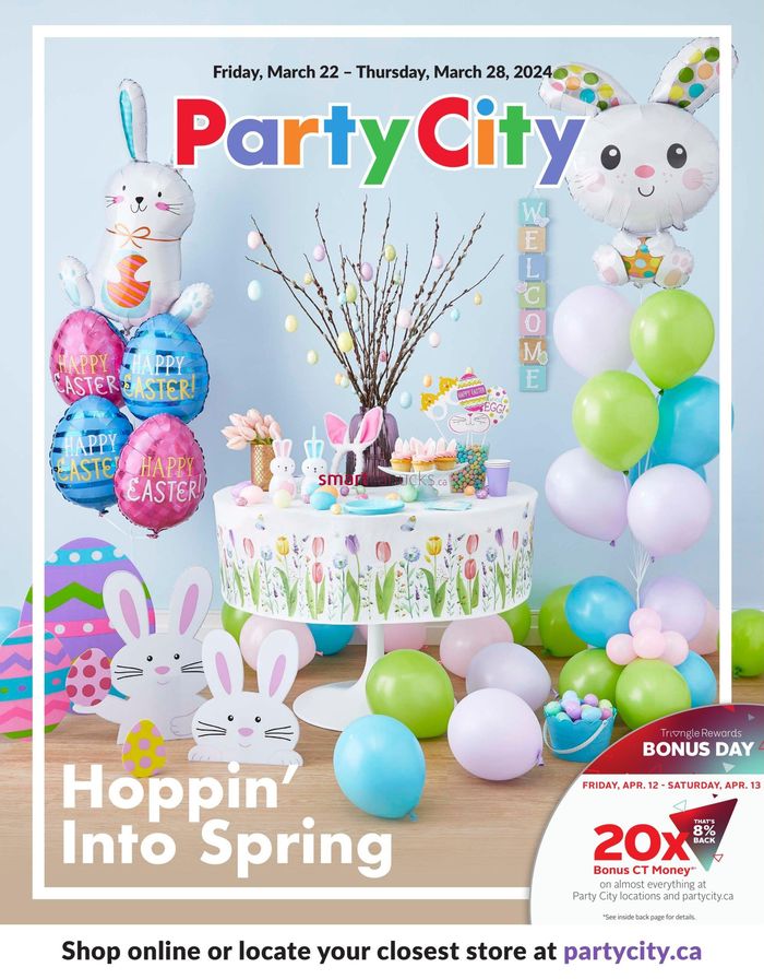 Party City catalogue in Toronto | Hoppin Into Spring | 2024-03-25 - 2024-03-28