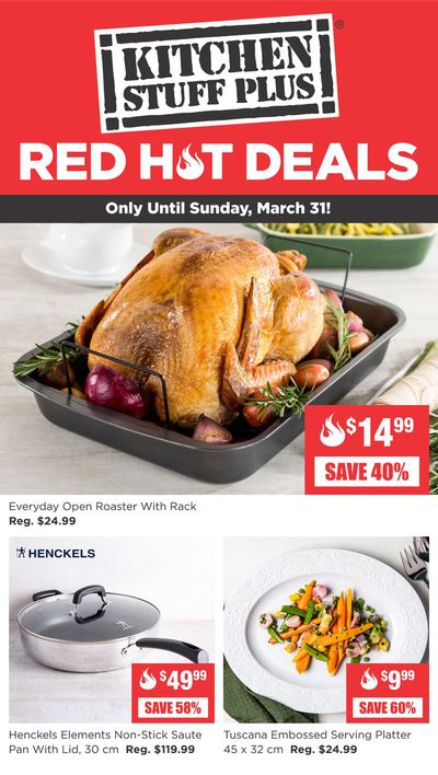 Kitchen Stuff Plus catalogue | Red Hot Deals | 2024-03-25 - 2024-03-31