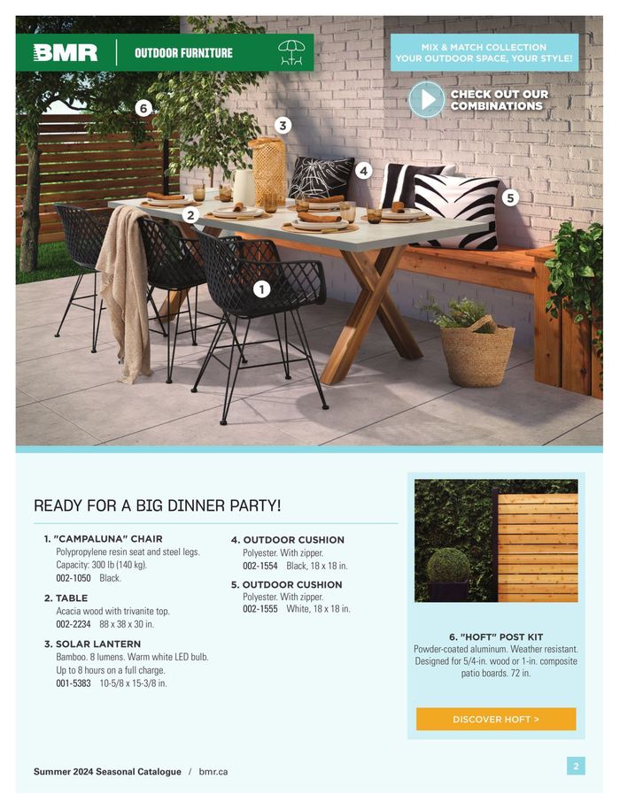 BMR catalogue in St-Apollinaire | Weekly Ad | 2024-03-14 - 2024-08-31