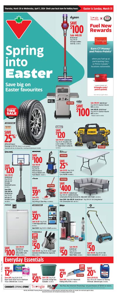 Garden & DIY offers in Fort McMurray | Canadian Tire weekly flyer in Canadian Tire | 2024-03-28 - 2024-04-03